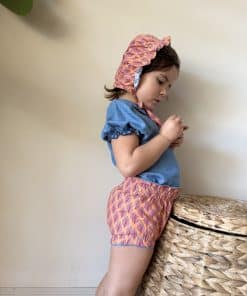 Cubrepañal Dalia reversible